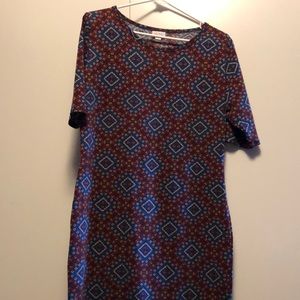Lularoe Julia Dress size large